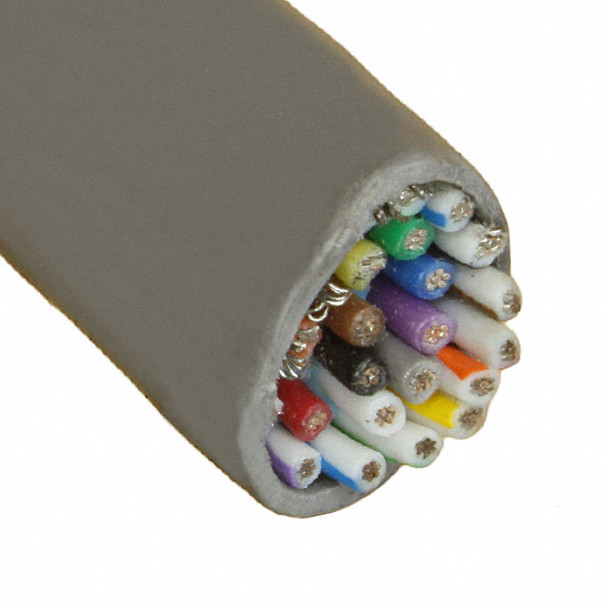 Alpha Wire 5110/25C SL001 Cable 25Cond 22Awg Shld 1000' | American Cable Assemblies